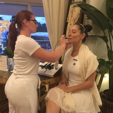 Chair massage corporate wellness day