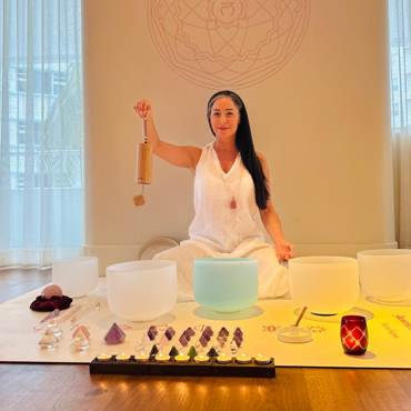 Feng Shui and sound healing session