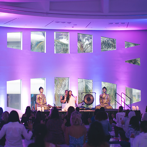 Sound healing session in Miami Beach